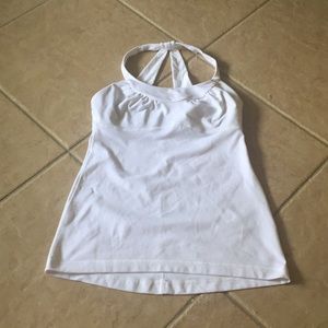Lululemon scoop neck halter tank top